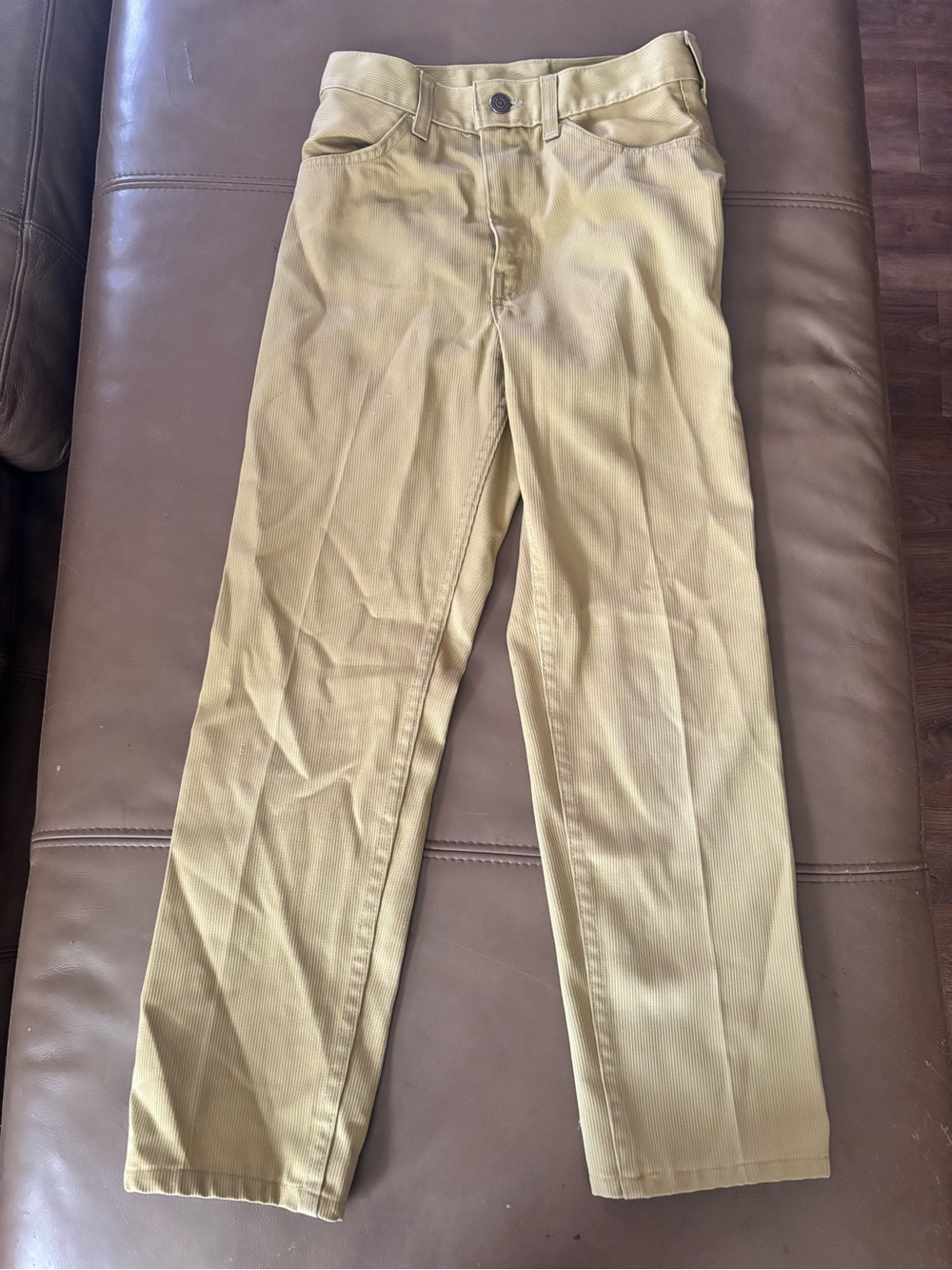 Levi's Boys Straight-Leg Jeans in Mustard